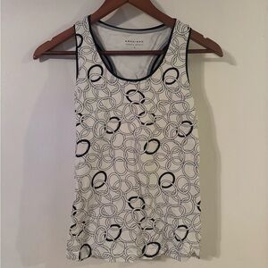 Rohnisch Black and White Patterned Tank Top